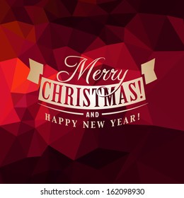 typographic christmas elements layout aged labels and edge on red sparkling original background texture color coloration classic vacation textile texture abstract holiday scene border tissue new cerem