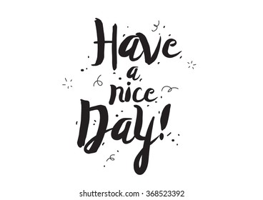 Typographic design. Greeting card with quote. Usable as photo overlay