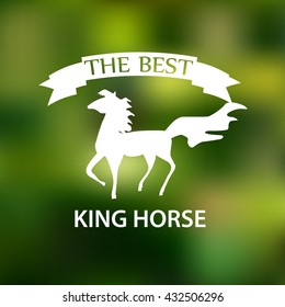 Typographic Design - King Horse