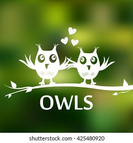 Typographic Design - Owls