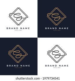 Typographic G letter logo design