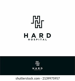 Typographic logo with the letters H and H