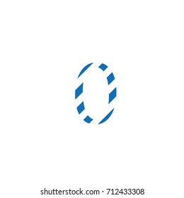 typographic number 0 editable vector, blue lines, camouflaged decorative background