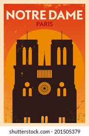 Typographic Paris City Poster Design 