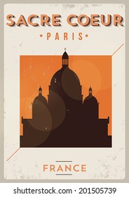 Typographic Paris City Poster Design 