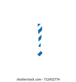 typographic symbol admiration editable vector, blue lines, camouflaged decorative background