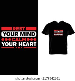 Typografische T-Shirt-Design-Vektorgrafik