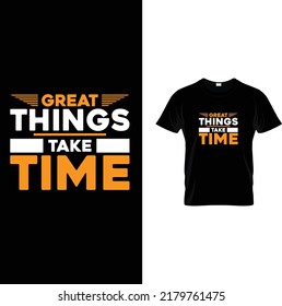 Typographic T shirt Design vector