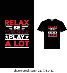 Typographic T shirt Design vector