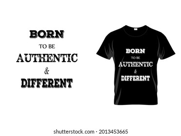 Typografisches T-Shirt. Kreative Idee. Einzigartige Art Vintage Design.eps