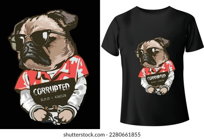 Typographic Tshirt Design - T-shirt Design For Print Eps Vector