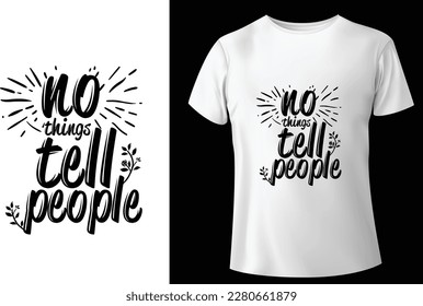 Typographic Tshirt Design - T-shirt Design For Print Eps Vector