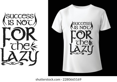 Typographic Tshirt Design - T-shirt Design For Print Eps Vector