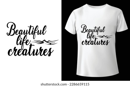 Typographic Tshirt Design - T-shirt Design For Print Eps Vector