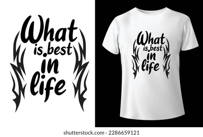 Typographic Tshirt Design - T-shirt Design For Print Eps Vector