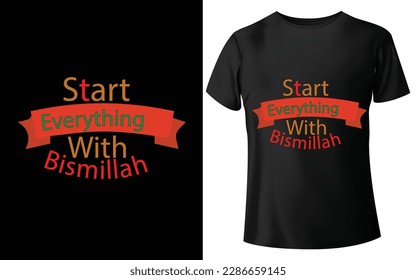 Typographic Tshirt Design - T-shirt Design For Print Eps Vector