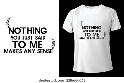Typographic Tshirt Design - T-shirt Design For Print Eps Vector