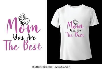 Typografisches T-Shirt-Design - T-Shirt-Design für Print-EPS-Vektorgrafik