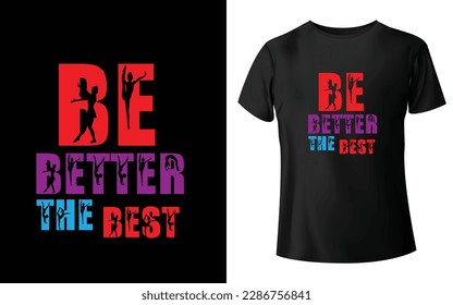 Typografisches T-Shirt-Design - T-Shirt-Design für Print-EPS-Vektorgrafik