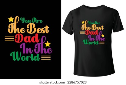 Typographic T-shirt Design - T-shirt Design For Print Eps Vector