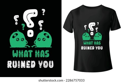 Typographic T-shirt Design - T-shirt Design For Print Eps Vector