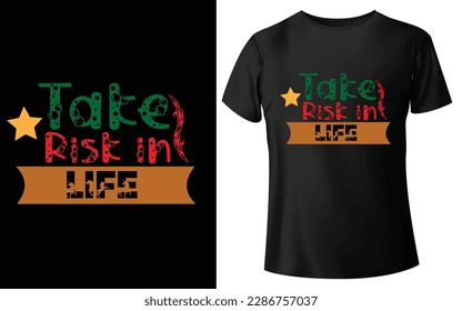 Typographic T-shirt Design - T-shirt Design For Print Eps Vector