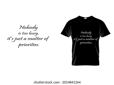Typographic T-shirt. Motivational quotes t shirt. Typography design. Creative idea.eps