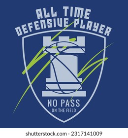 Typographic vector illustration of basketball theme badge. t shirt graphics