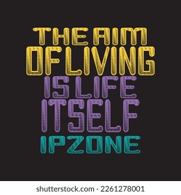 Typographic Vector illustration with slogan texts, for t-shirt prints and other uses.