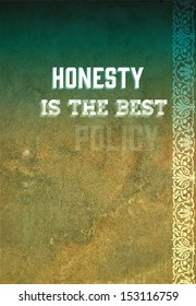 Typographical Background, vector design.