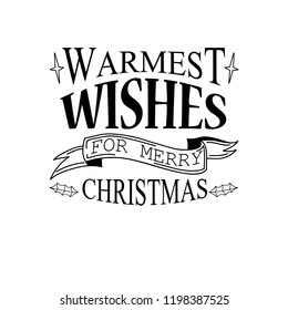 Typographical celebrating design concept with calligraphic greeting inscription in monochrome style isolated vector illustration