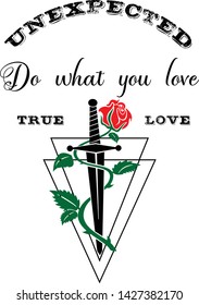 Typographical design this is i think all woman love this design