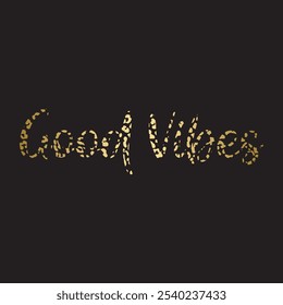 typographical illustration with animal skin texture, slogan for t shirt