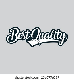 typographical illustration for logo, patch, badge, icon
