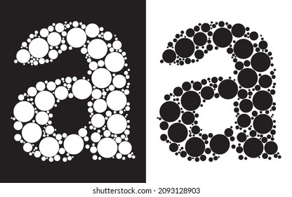 typography a, logo text aa