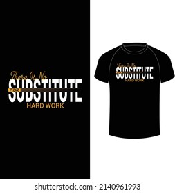 Typography Abstract t-shirt design with t-shirt mockup