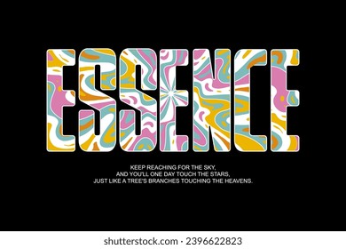 typography aesthetic quotes Streetwear Graphic Design  templates
