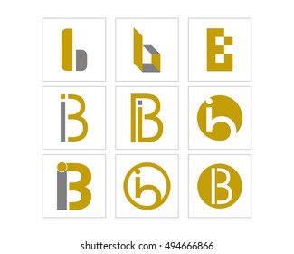 typography alphabet typeset typeface font image vector icon set