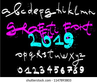 Typography alphabet for your designs: logo, typeface, card, invitation. 	
Handwritten Sketch font.