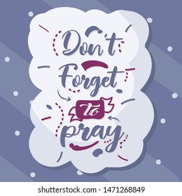 Typography background with inspiring words