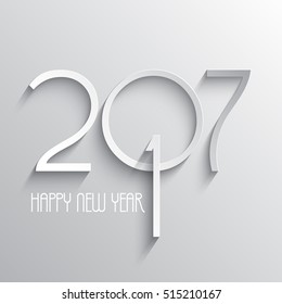 Typography background for the New Year