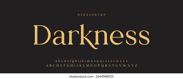 Typography beauty fashion elegant minimalist serif italic fonts decorative wedding vintage retro logos. Minimal luxury font alphabet logo. Vector illustration