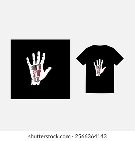 typography and calligraphy T-shirt Design