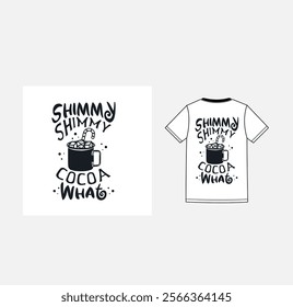 typography and calligraphy T-shirt Design