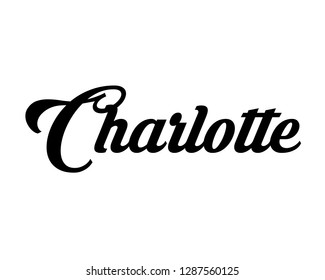 Charlotte Name Images, Stock Photos & Vectors | Shutterstock