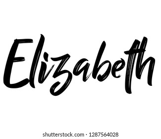 935 Elizabeth Name Image Images, Stock Photos & Vectors | Shutterstock