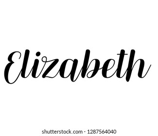 Typography Calligraphy Word Art Text Design Stock Vector (Royalty Free ...