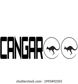 Typography CANGAROO Logo for your Business