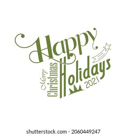 Vector de diseño de camisetas navideñas de tipografía