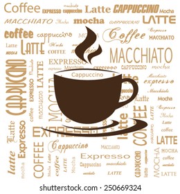 typography coffee